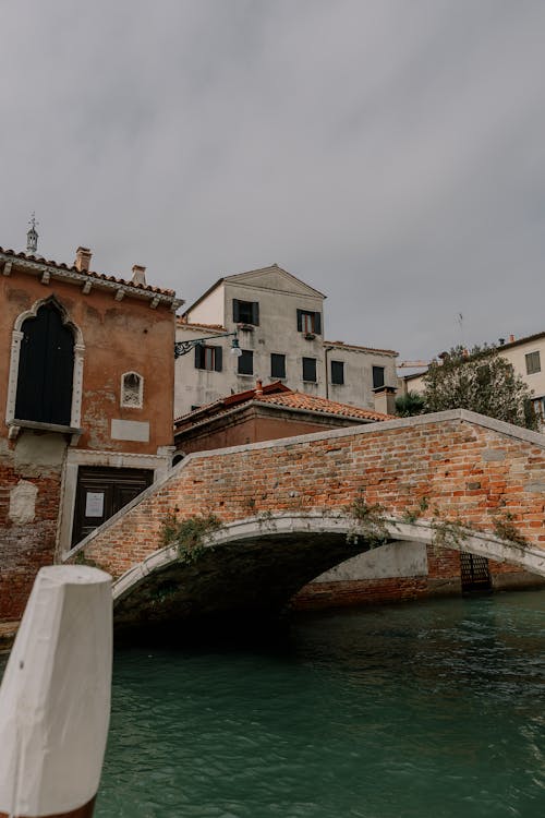 A Bridge over the Canal Grande in Venice, Italy