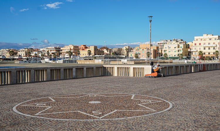 Star On Pavement On Square