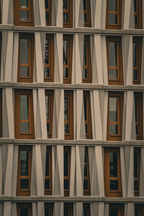 Foto profissional grátis de construção, contemporâneo, janelas