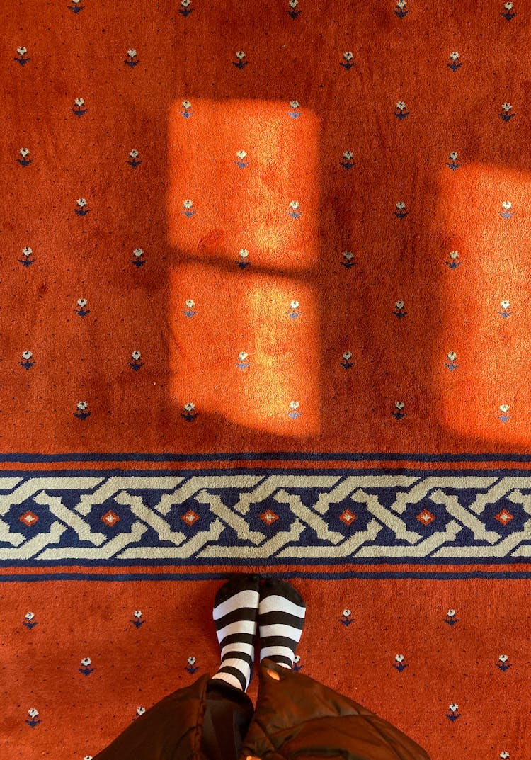 An Orange Carpet