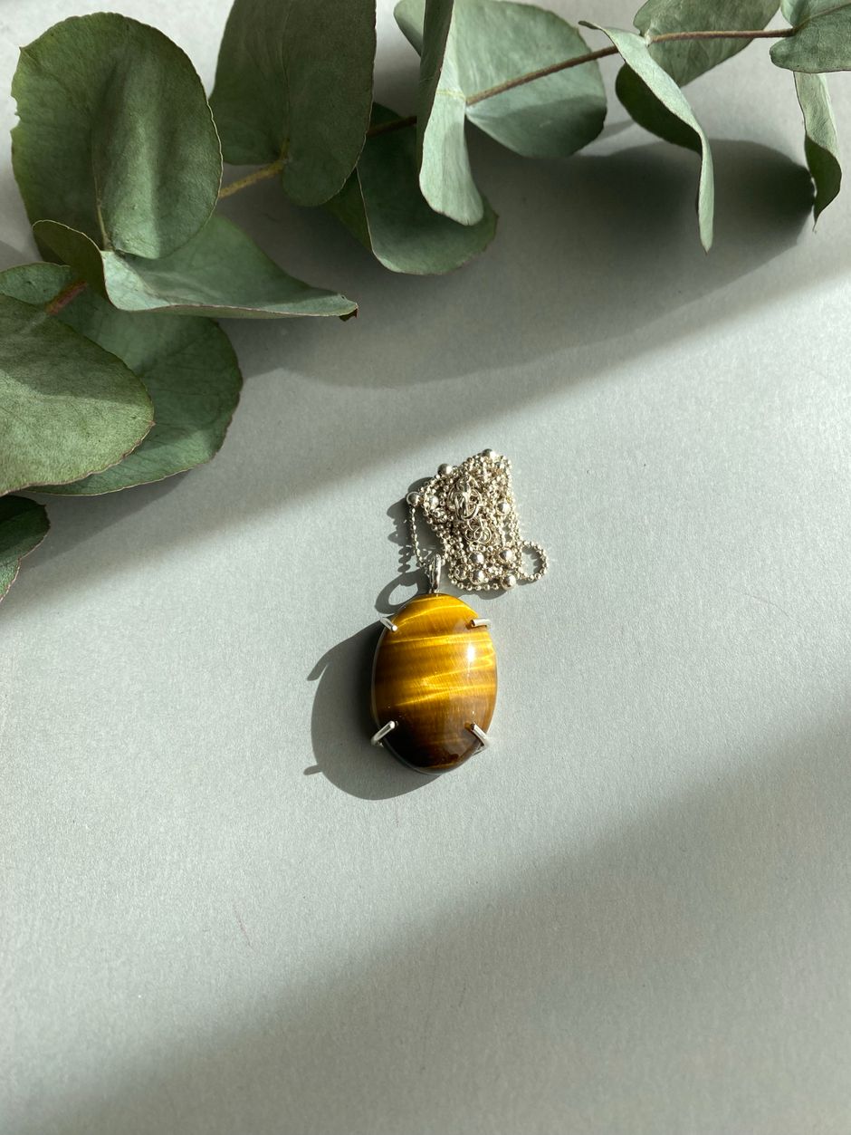 Tiger's Eye Locket