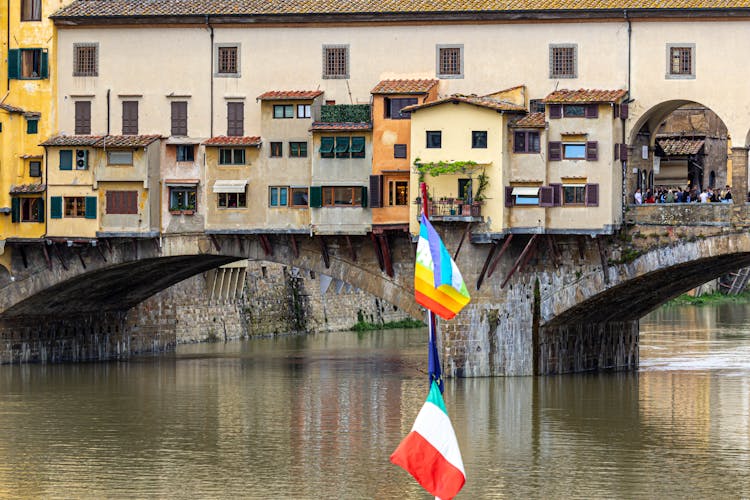 Ponte Vecchio In Florence In Italy