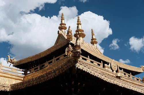 Rooftop of a Temple 