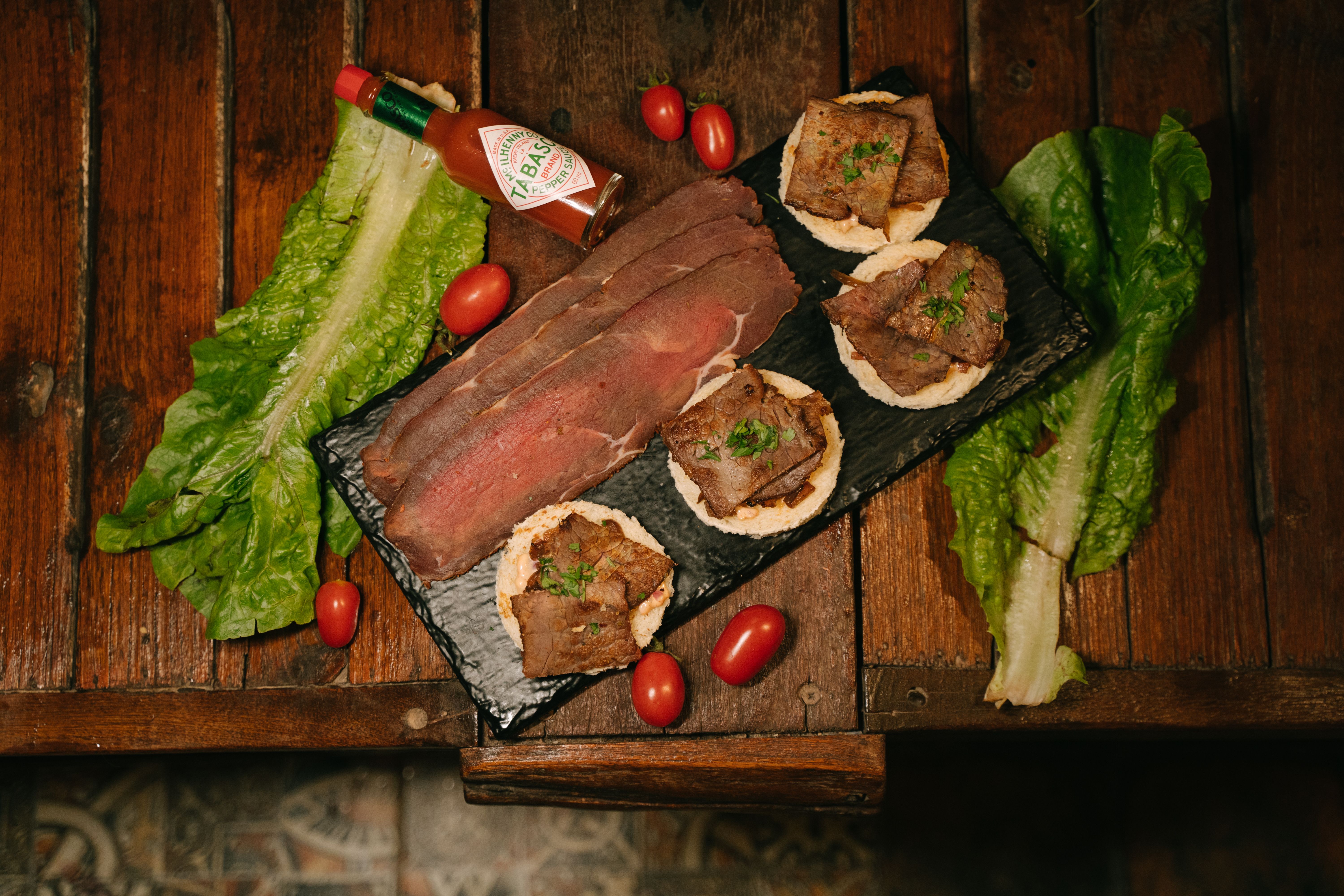 Sticky Ginger Brisket with a Quick Pan Sauce