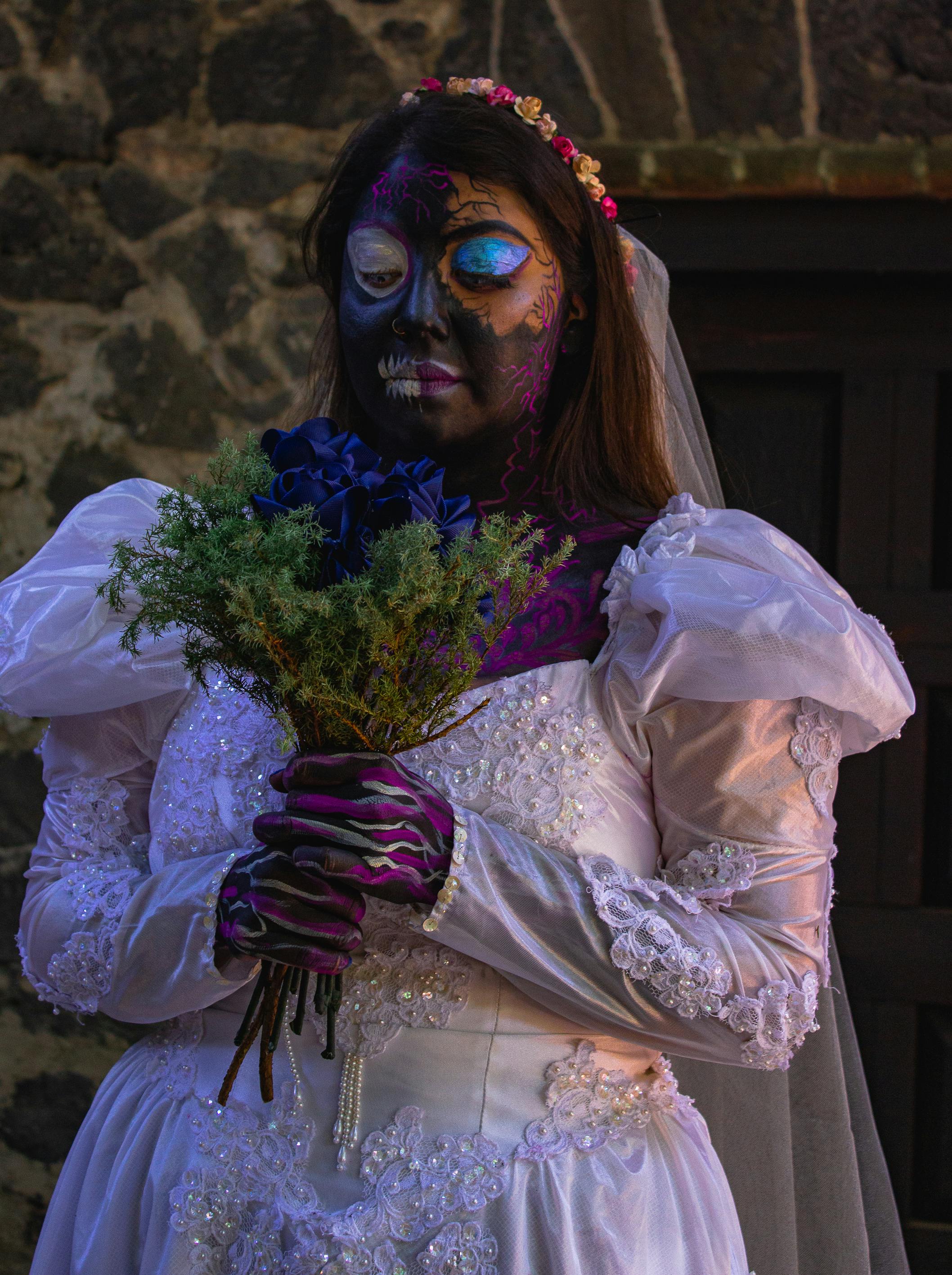 Day of the Dead Bridesmaid Dresses