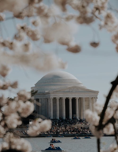 View of the Thomas Jefferson Memorial