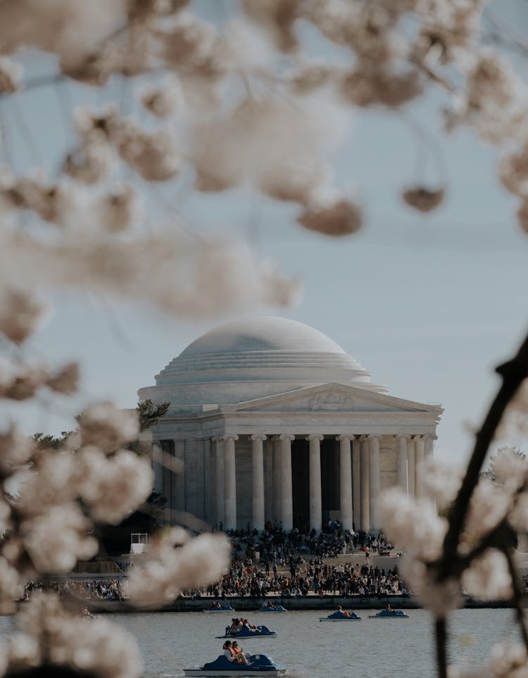 View Of The Thomas Jefferson Memorial