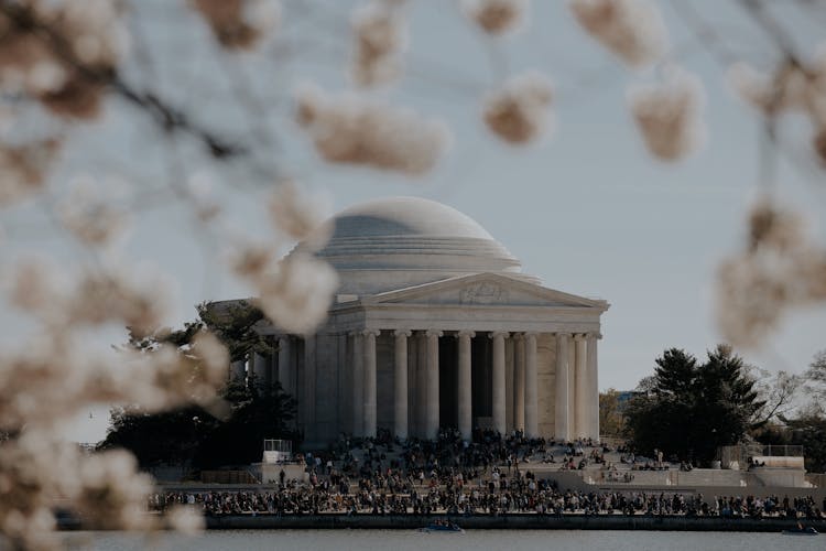 View Of The Thomas Jefferson Memorial