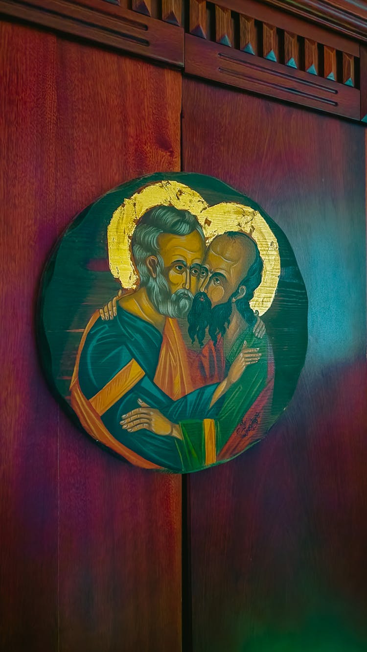 Close Up Of Orthodox Icon