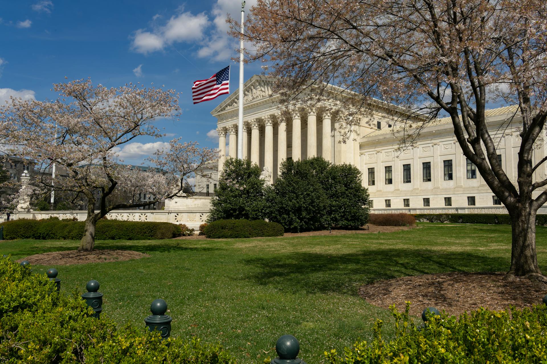 Photo of an Government Building at Spring