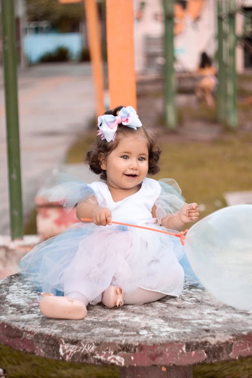 Foto profissional grátis de balão, bebê, cara