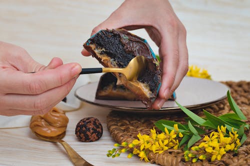 Hands Holding Easter Desert