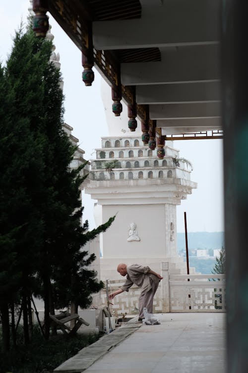 Ingyenes stockfotó buddhizmus, domb, épület témában