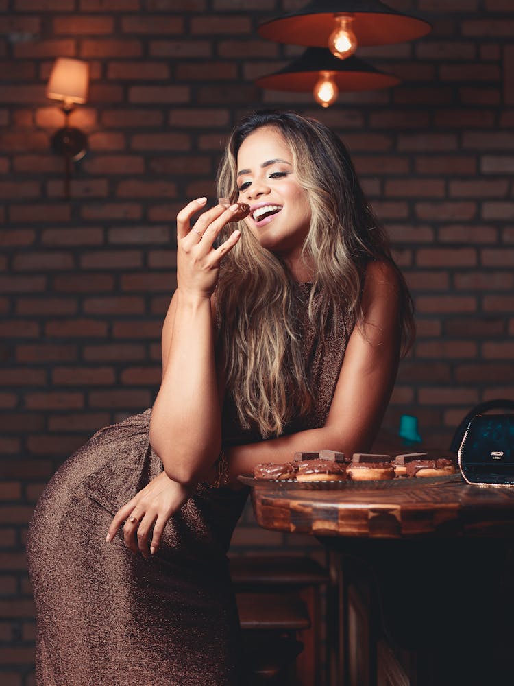 Woman In Bar