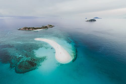 Fotos de stock gratuitas de fondo de pantalla, foto con dron, islas