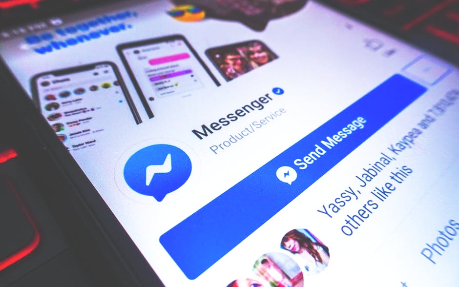 Free stock photo of facebook, facebook messenger, messenger