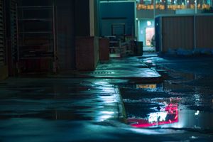 Moody night street by Shuvo Haque on Pexels