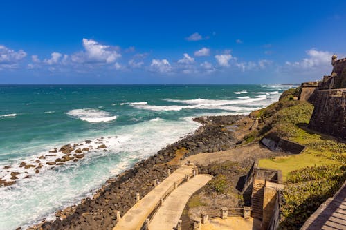 Sea Coast with Footpath