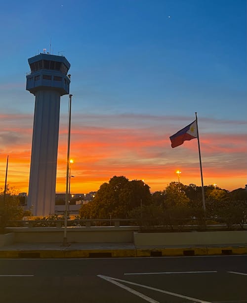 Fotos de stock gratuitas de banderas, color del atardecer, Filipinas