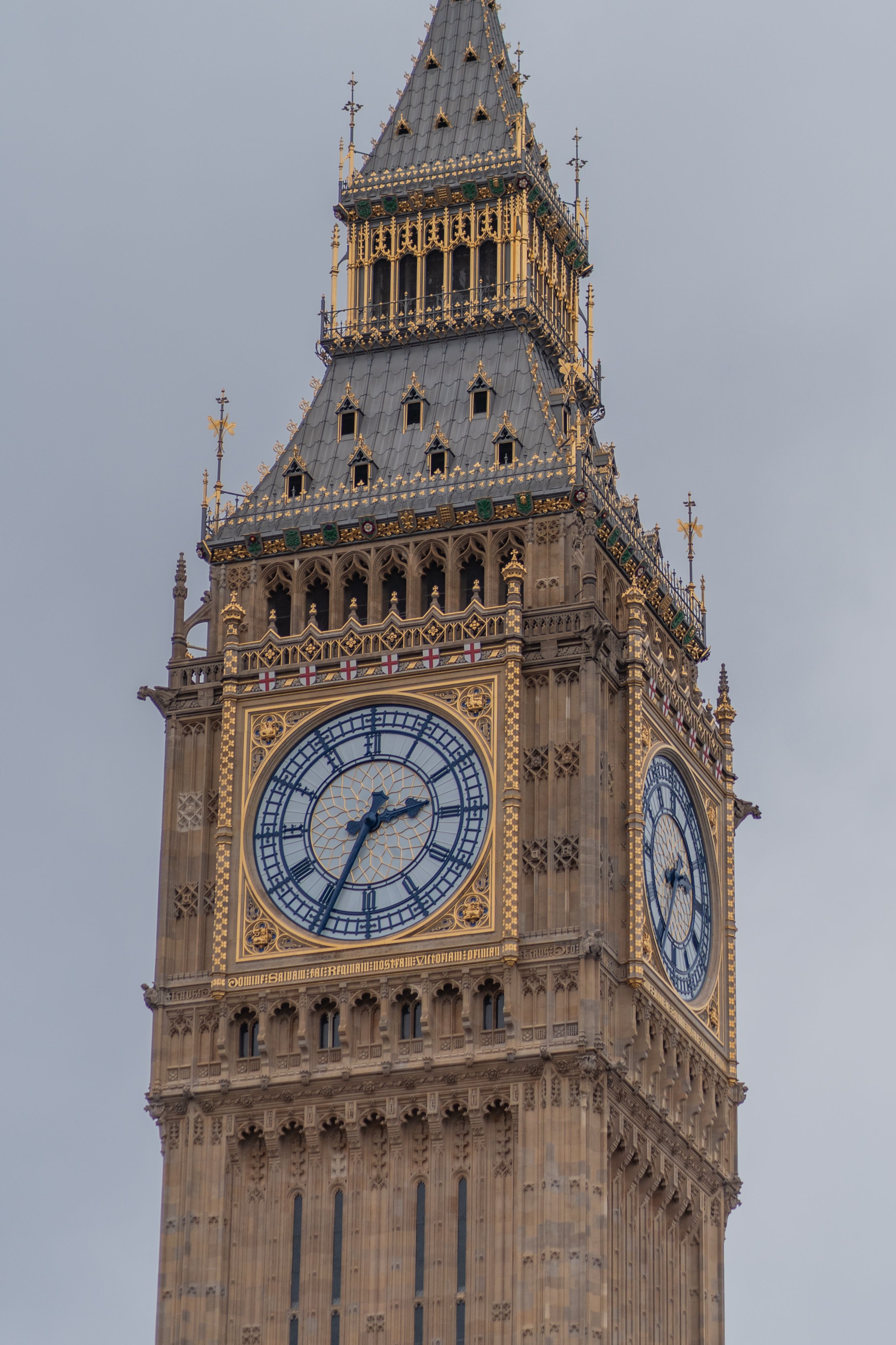 Premium Photo | Big Ben in London on white background