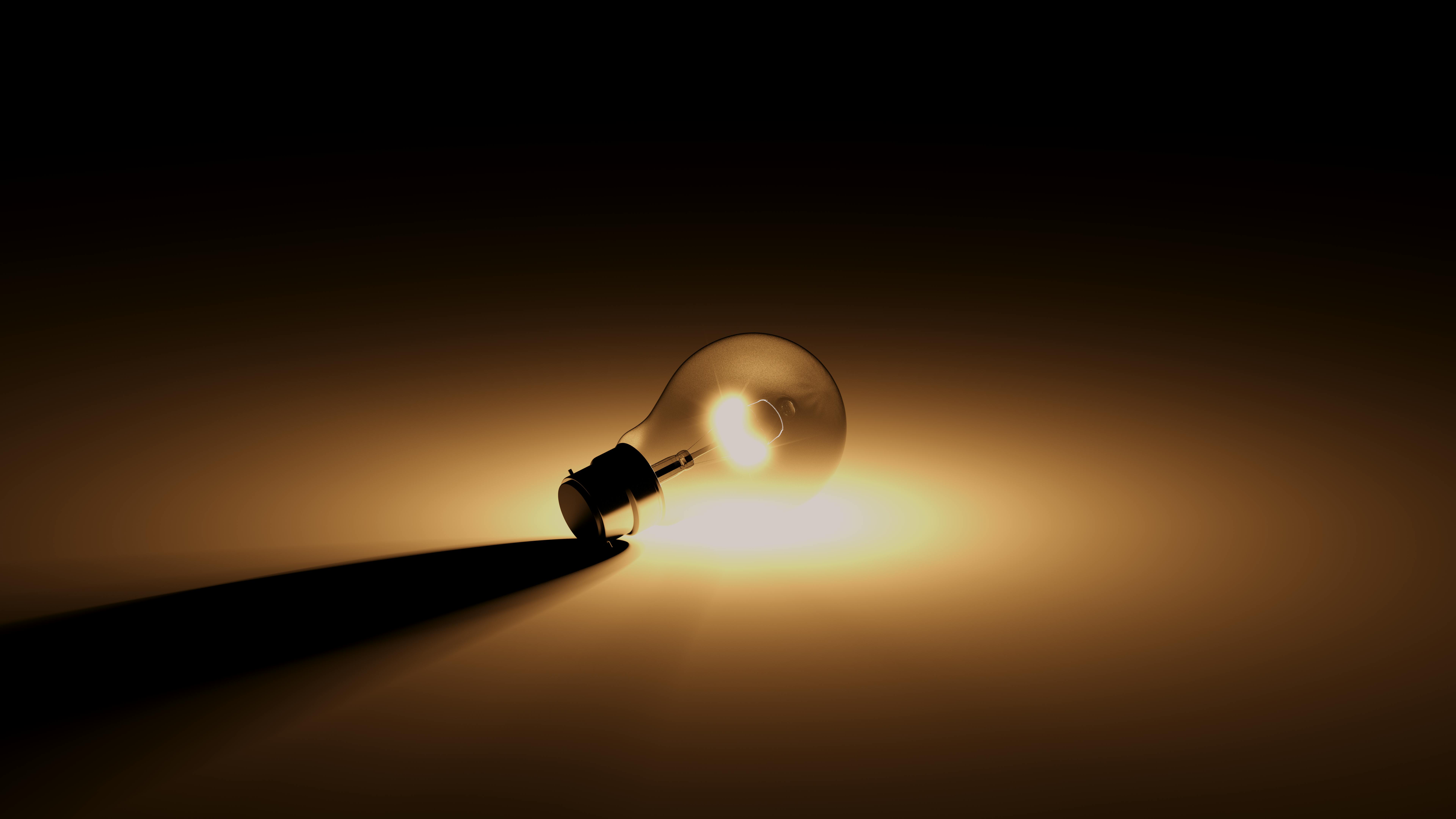 Light Bulb Turned on · Free Stock Photo