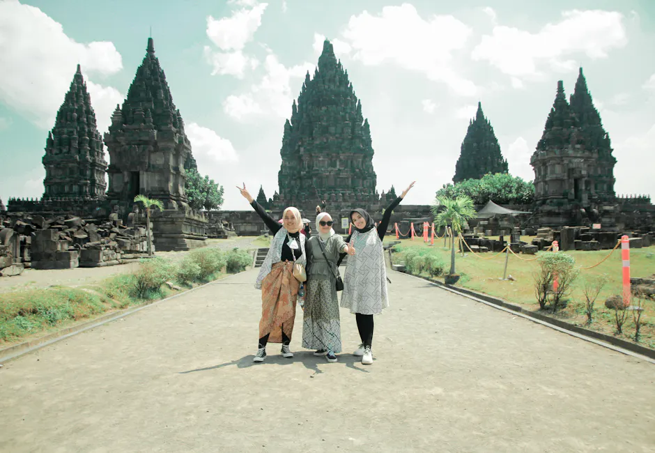 Candi Prambanan - gambar berkualitas