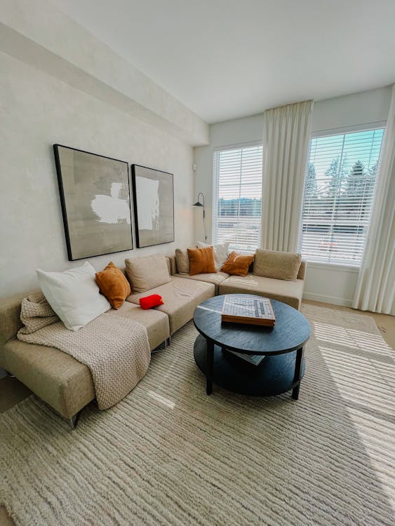 Table near Couch in Room