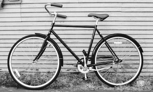 Black and Gray Road Bike