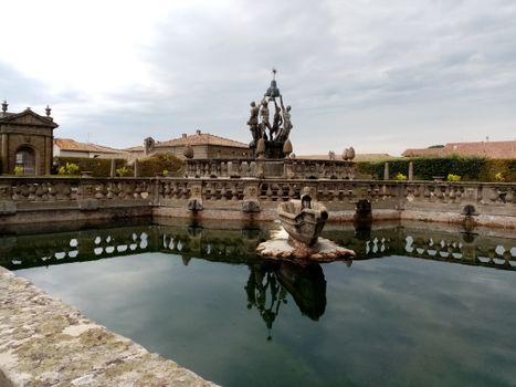 The Fountain of Four Moors in Villa Lante