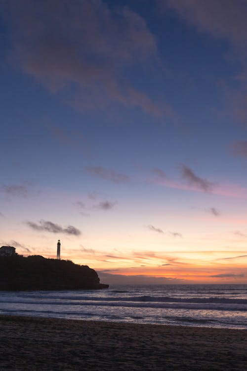 Sunset over Sea Shore