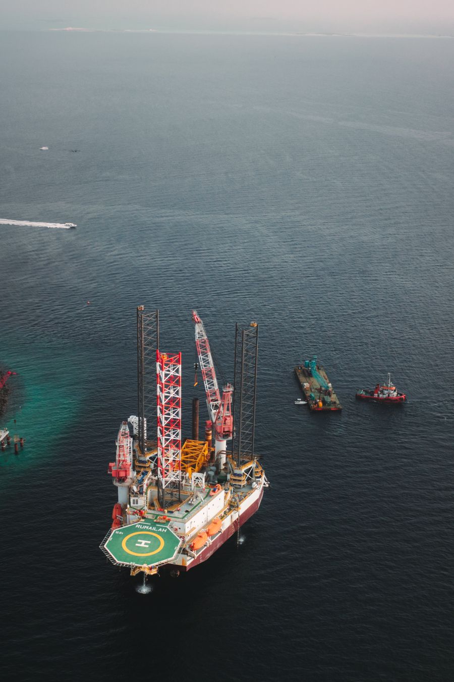 Offshore marine industrial platform