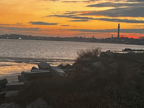 Free Provincetown at sunset Stock Photo