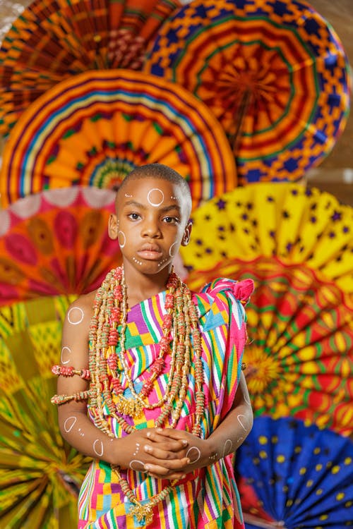 Boy in Traditional Clothing