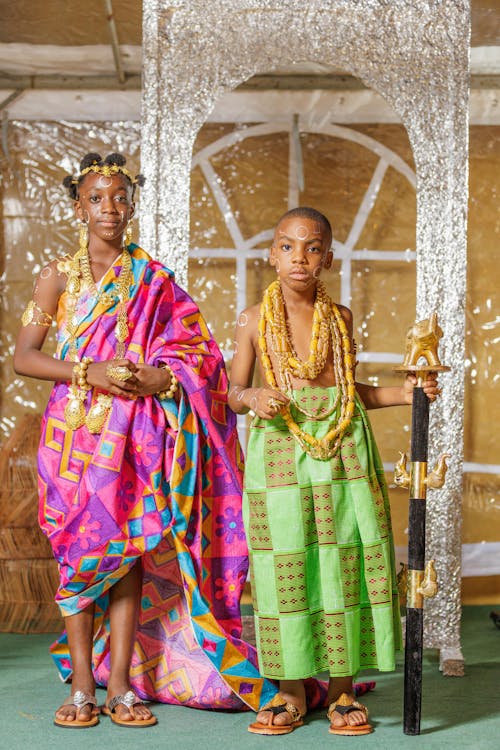 Gratuit Photos gratuites de costumes, debout, fille africaine Photos