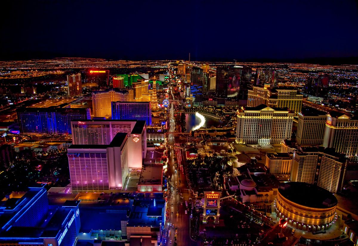 A quick look at the Las Vegas Strip before heading out