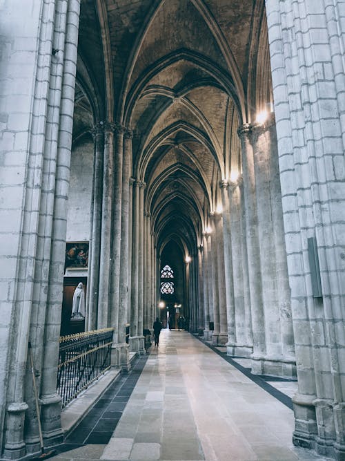 Základová fotografie zdarma na téma architektura, chodby, církev