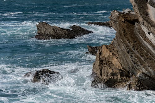 Photos gratuites de cailloux, côte, érodé