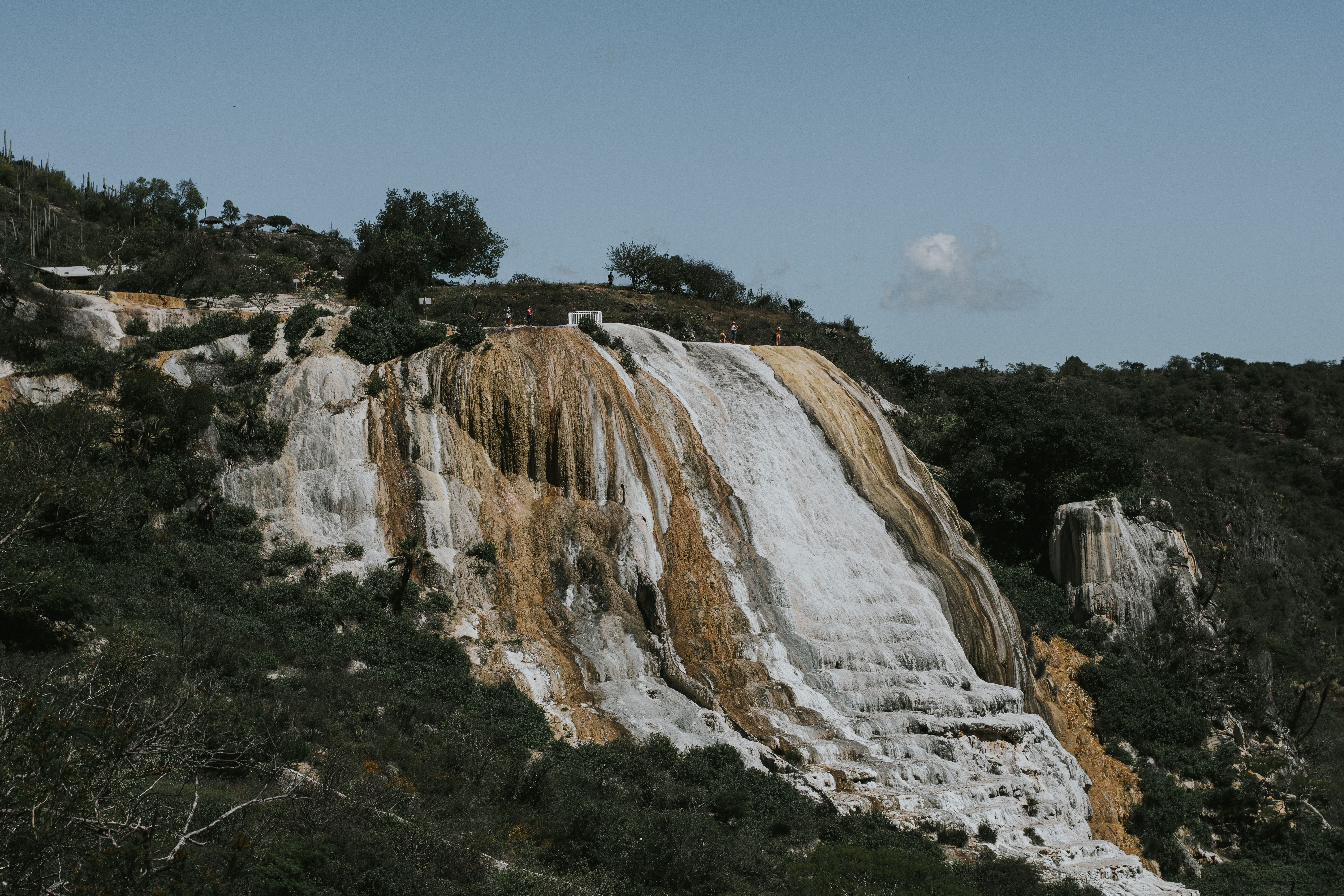 Aerial Photography of Block Waterfalls · Free Stock Photo