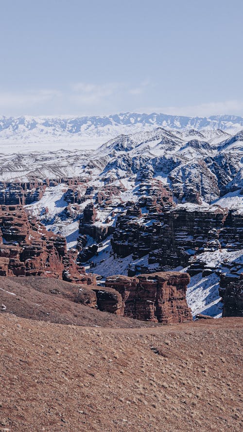  Charyn Canyon in Snow