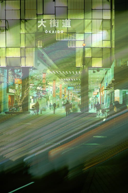 シティ, ショッピングモール, ライトの無料の写真素材