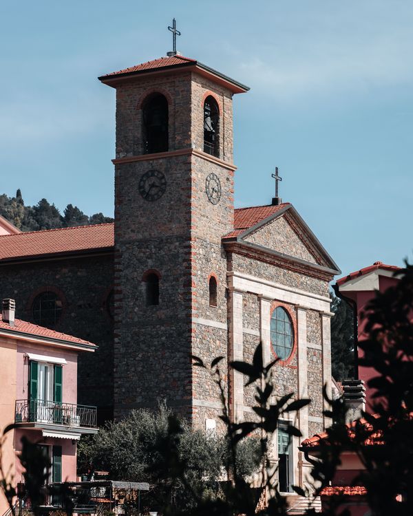 Italian Church Rural A Traditional Church in Italy · Free Stock Photo
