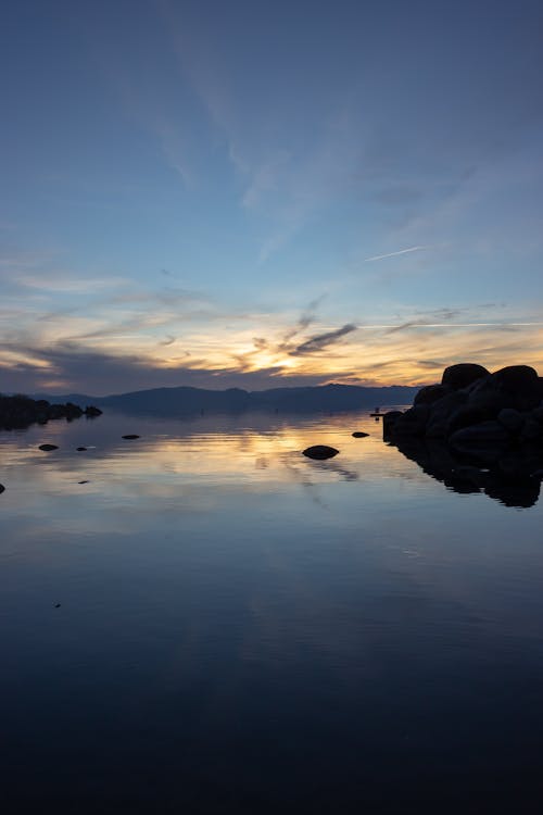 물, 반사, 새벽의 무료 스톡 사진