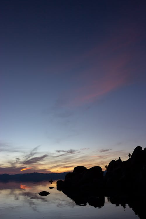 タホ, 反射, 夜明けの無料の写真素材