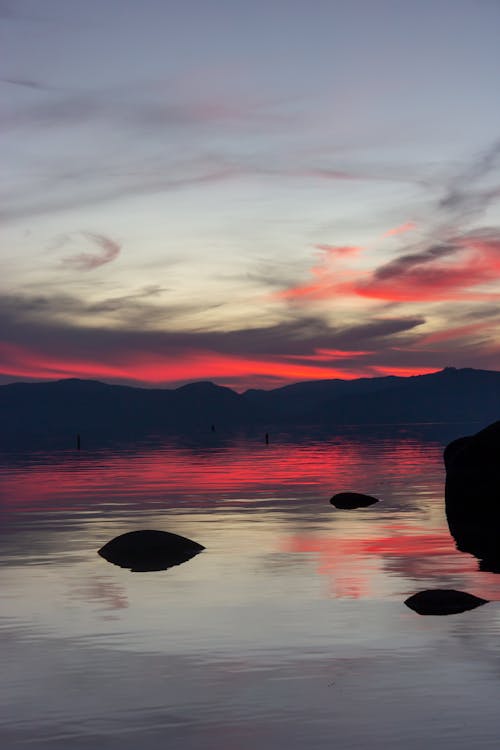 Kostnadsfri bild av gryning, himmel, reflektion