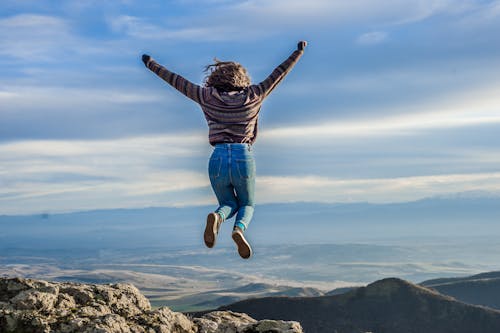 Woman Jumping 