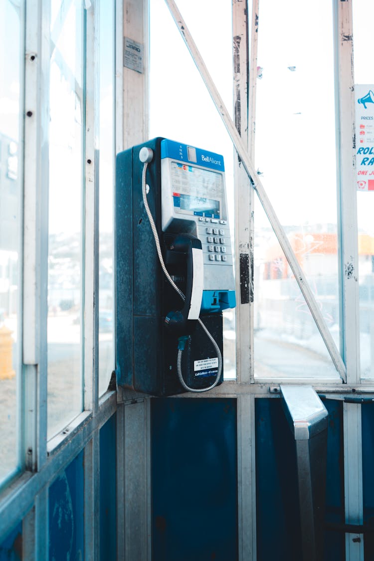 Telephone In Booth