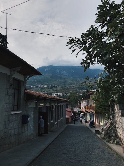 Narrow Alley in Yurzuf, Crimea