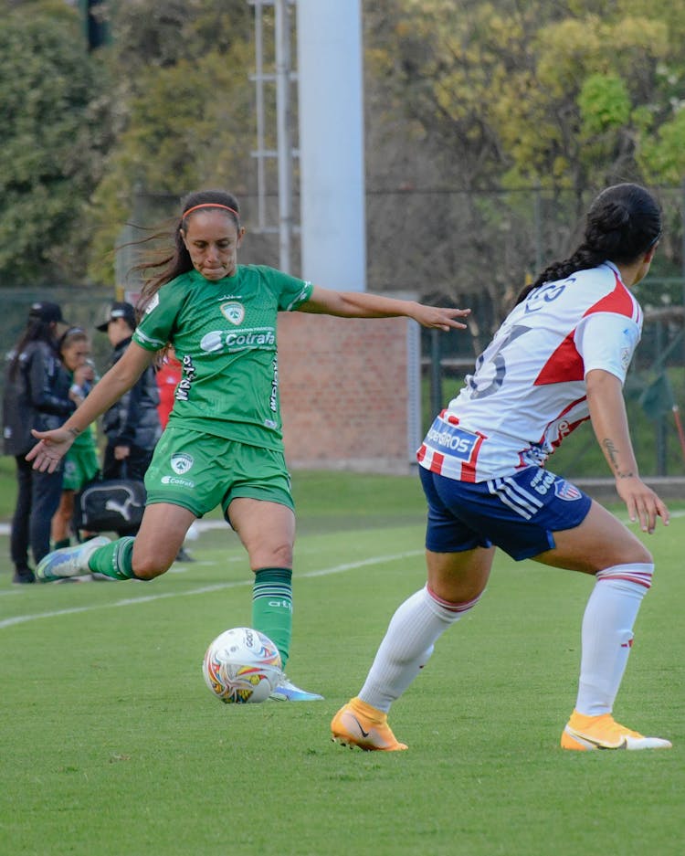 Women Playing Football