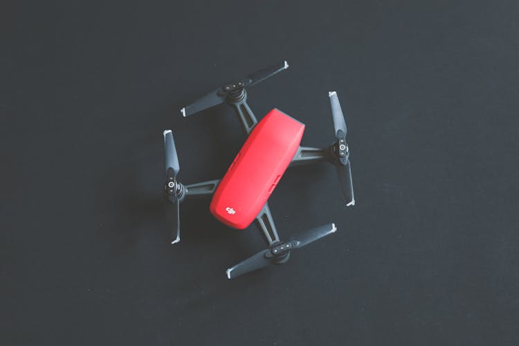 Red Dji Spark Drone