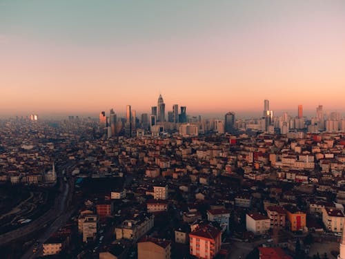 Fotos de stock gratuitas de dron, edificios de la ciudad, Estanbul